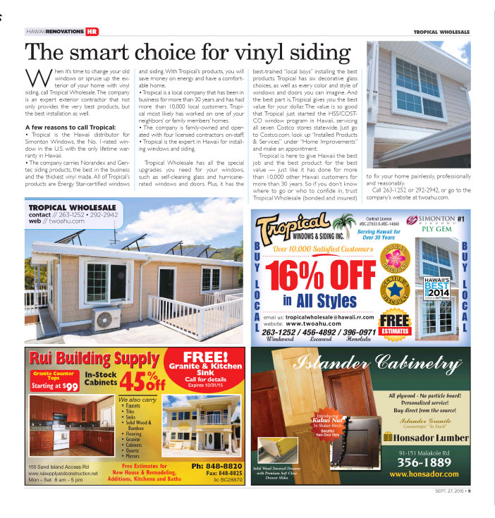 The smart choice for vinyl siding