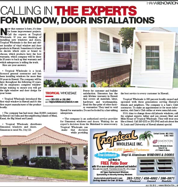 Calling in The Experts for Window, Door Installations