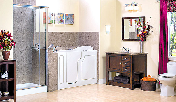 See how easy renovating the bathroom can be