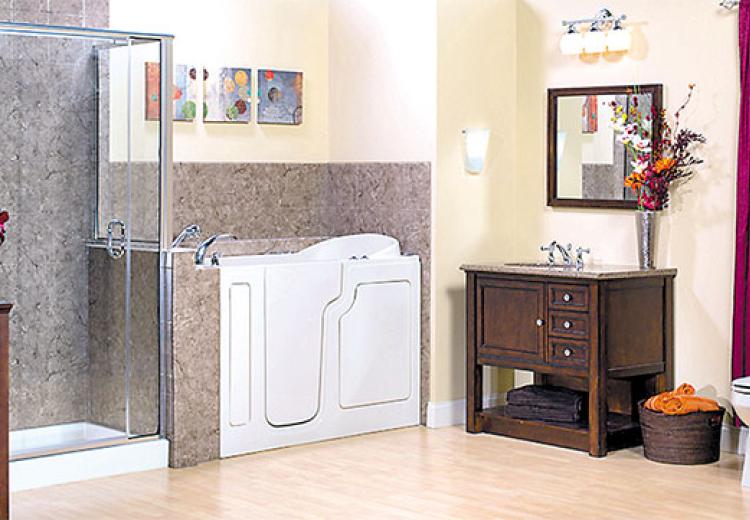 See how easy renovating the bathroom can be